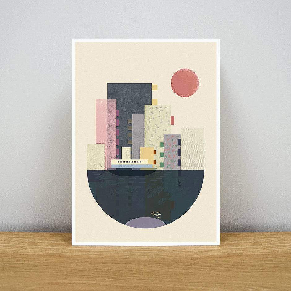 Urban Marina Print