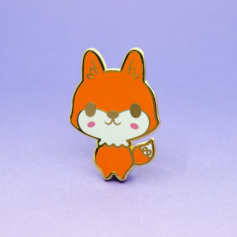 Fox Enamel Pin