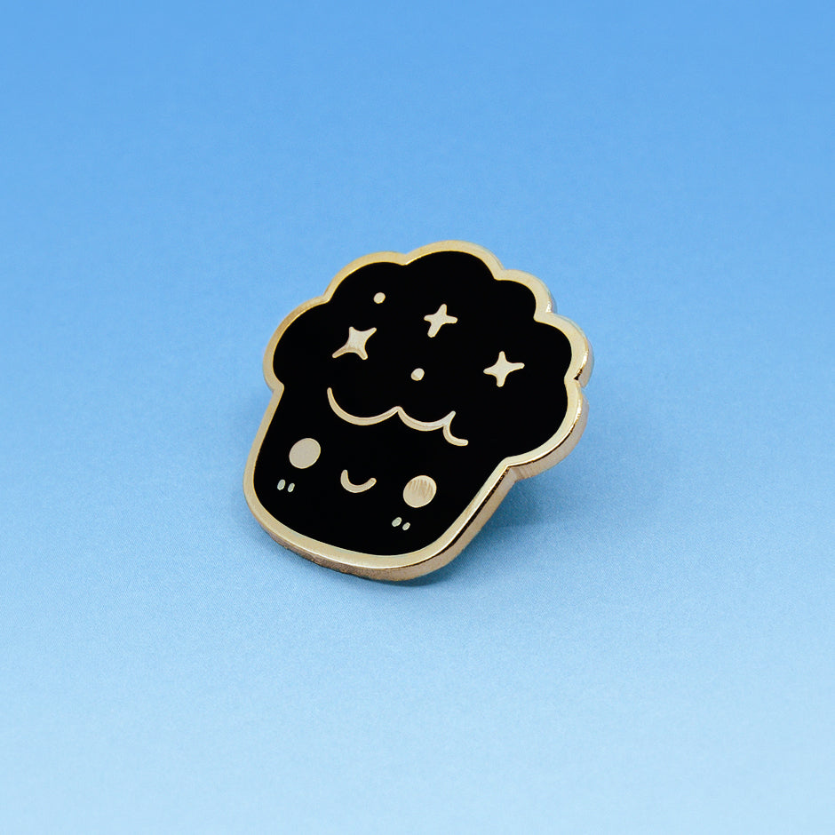 Muffin Enamel Pin