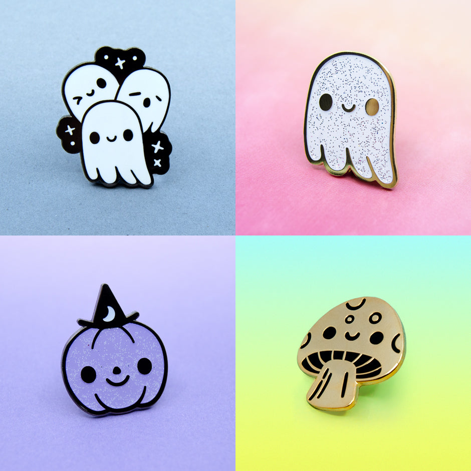Seconds Mystery Pin Box – 5 Random Enamel Pins
