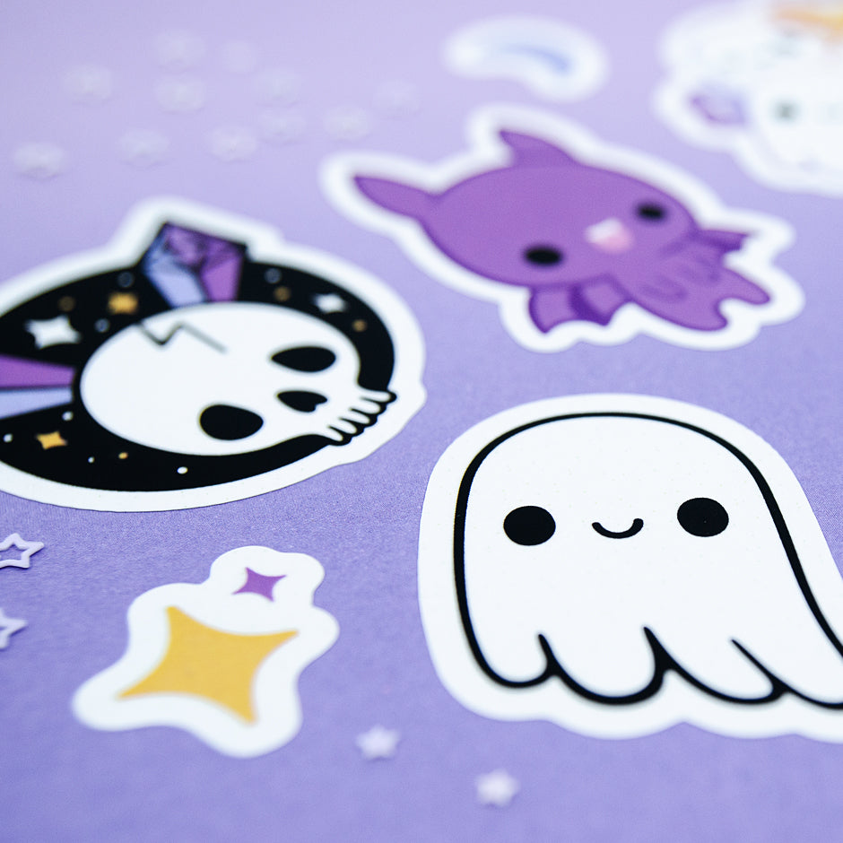 Creepy Cute Sticker Sheet