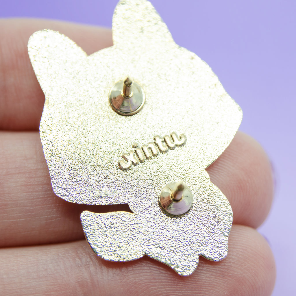 Fox Enamel Pin