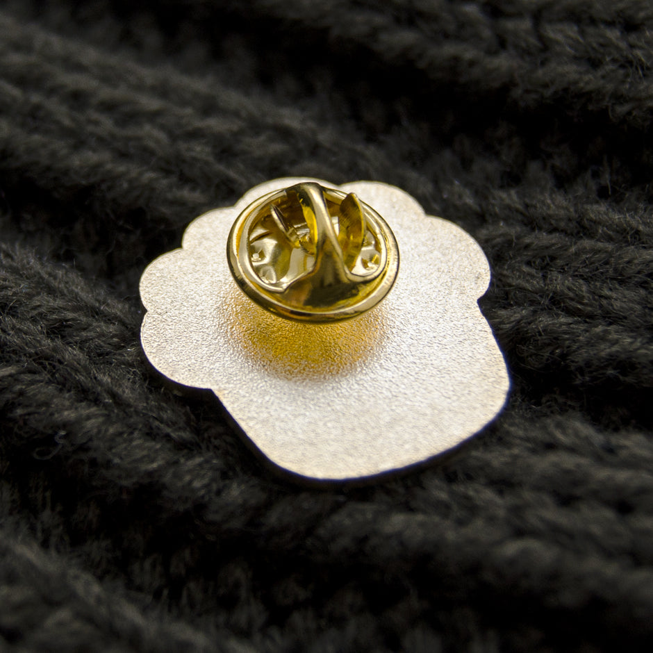 Muffin Enamel Pin