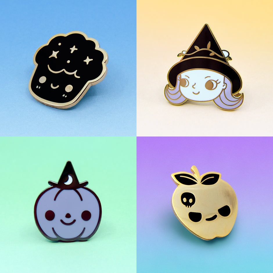 Seconds Mystery Pin Box – 5 Random Enamel Pins